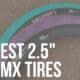 2.5" bmx tires