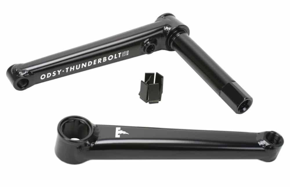 2 piece bmx cranks