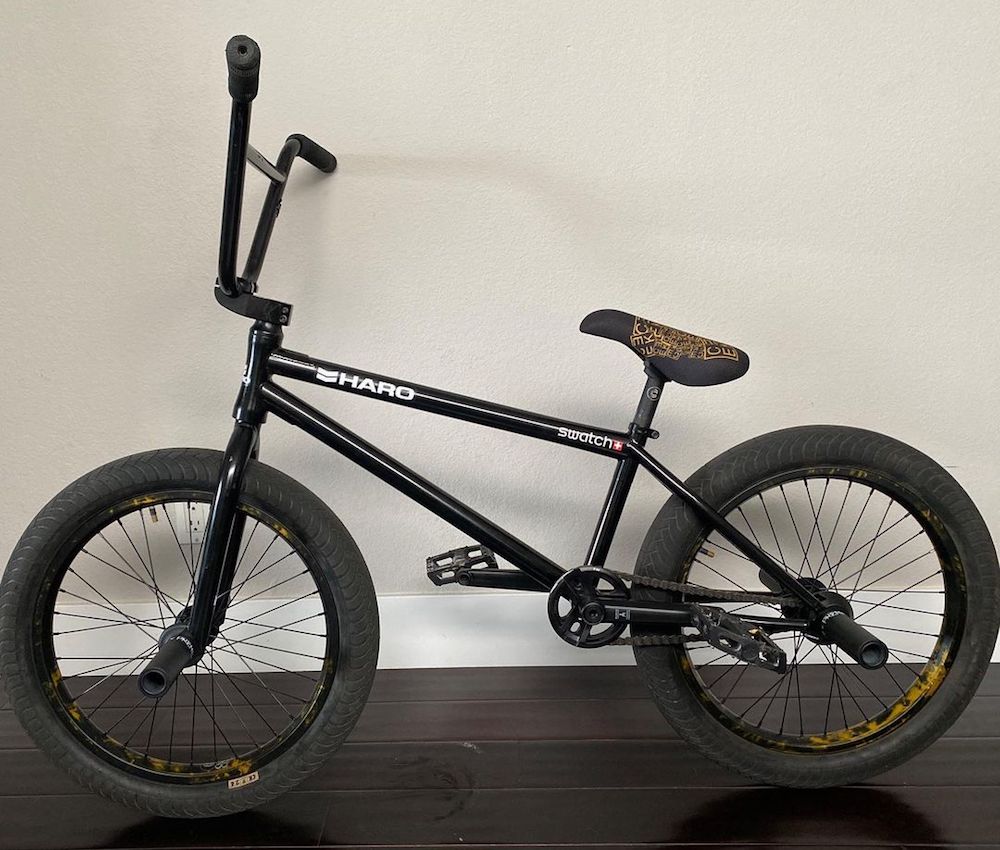 haro ck bmx frame