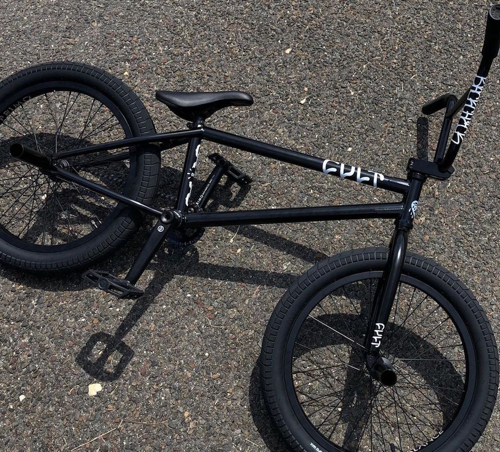 cult dehart bmx frame