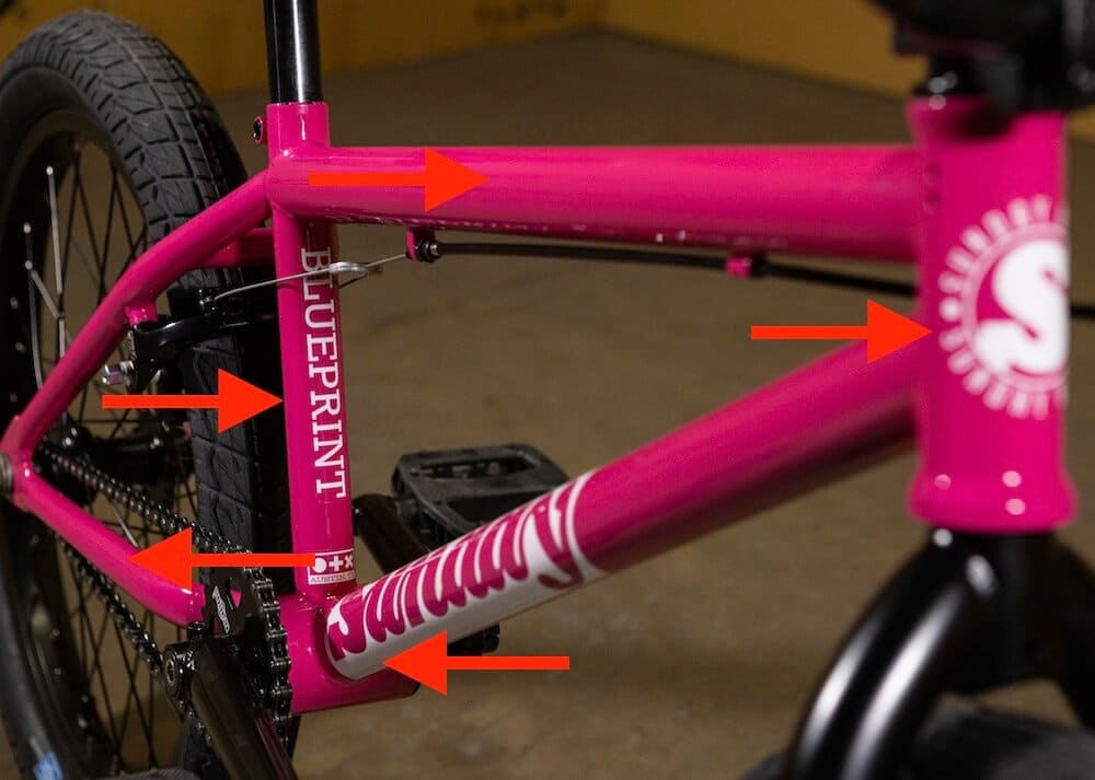 2027 sunday blueprint bmx bike geometry