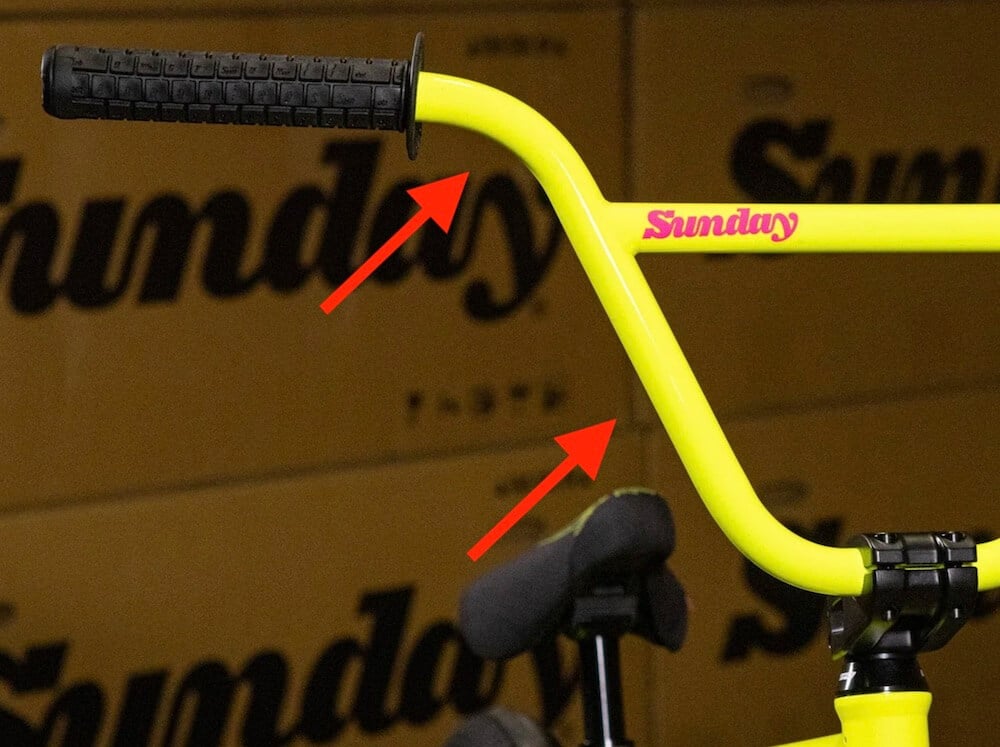 2027 sunday forecaster aaron ross bmx bike geometry