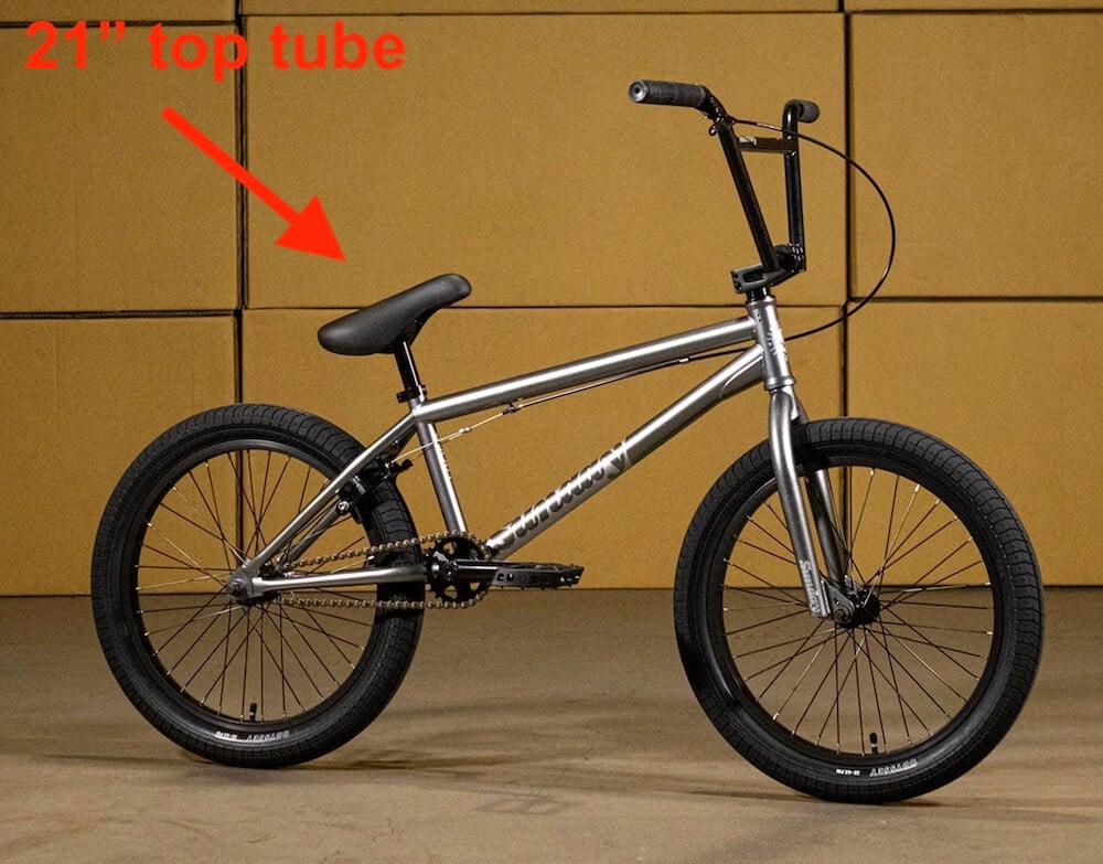 2027 sunday scout bmx bike 21 top tube