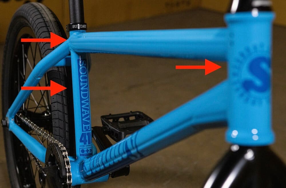 2027 sunday soundwave special bike frame geo