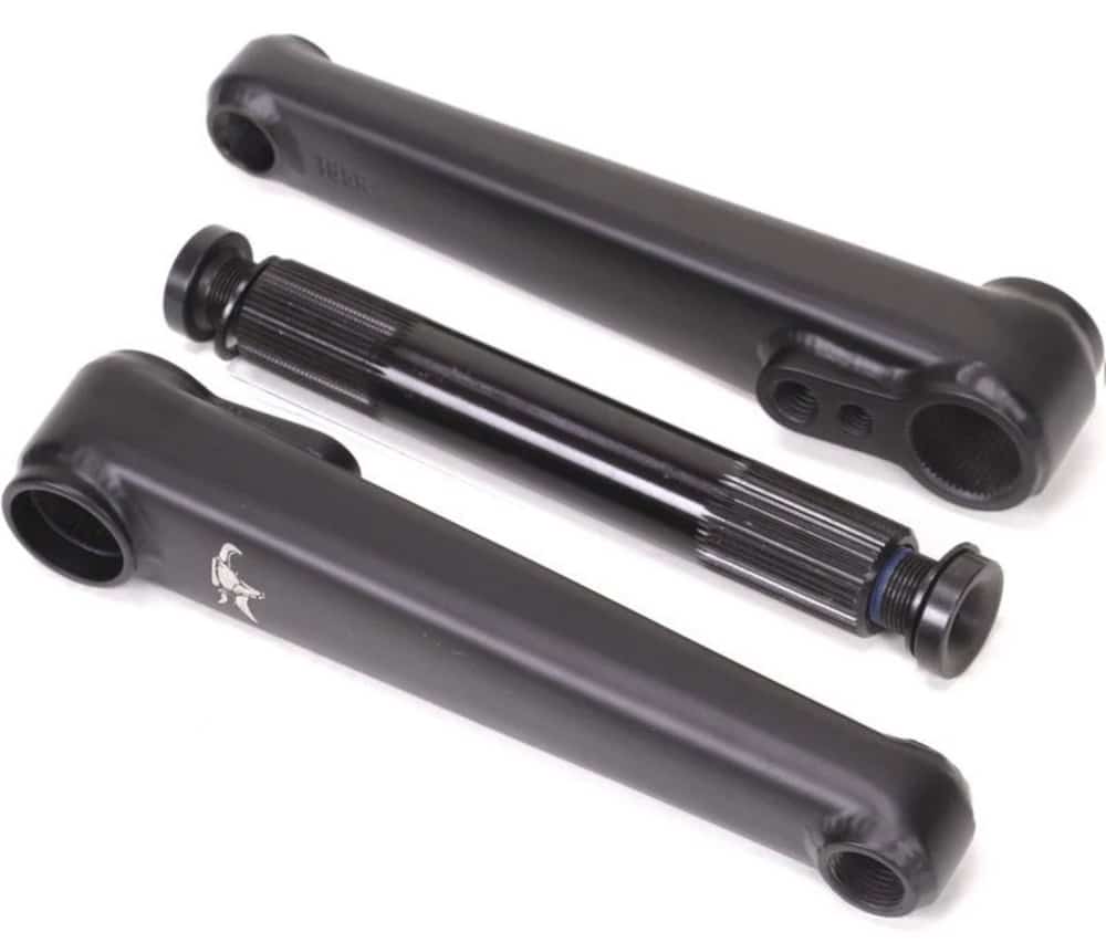 3 piece bmx cranks