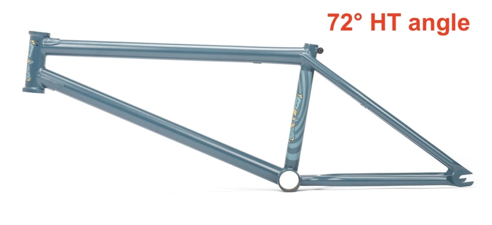 72 degree seat tube angle example