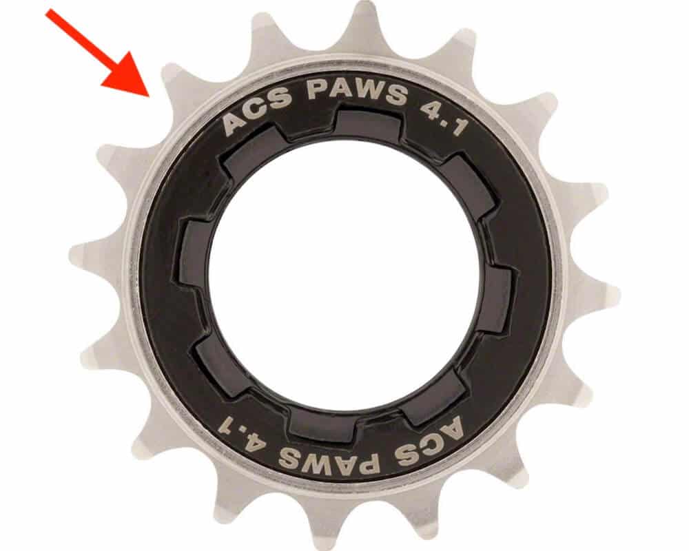acs paws 4 1 freewheel