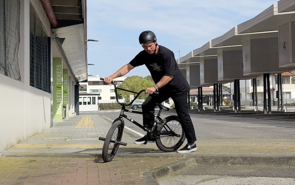 adult bmx riding progress slowly