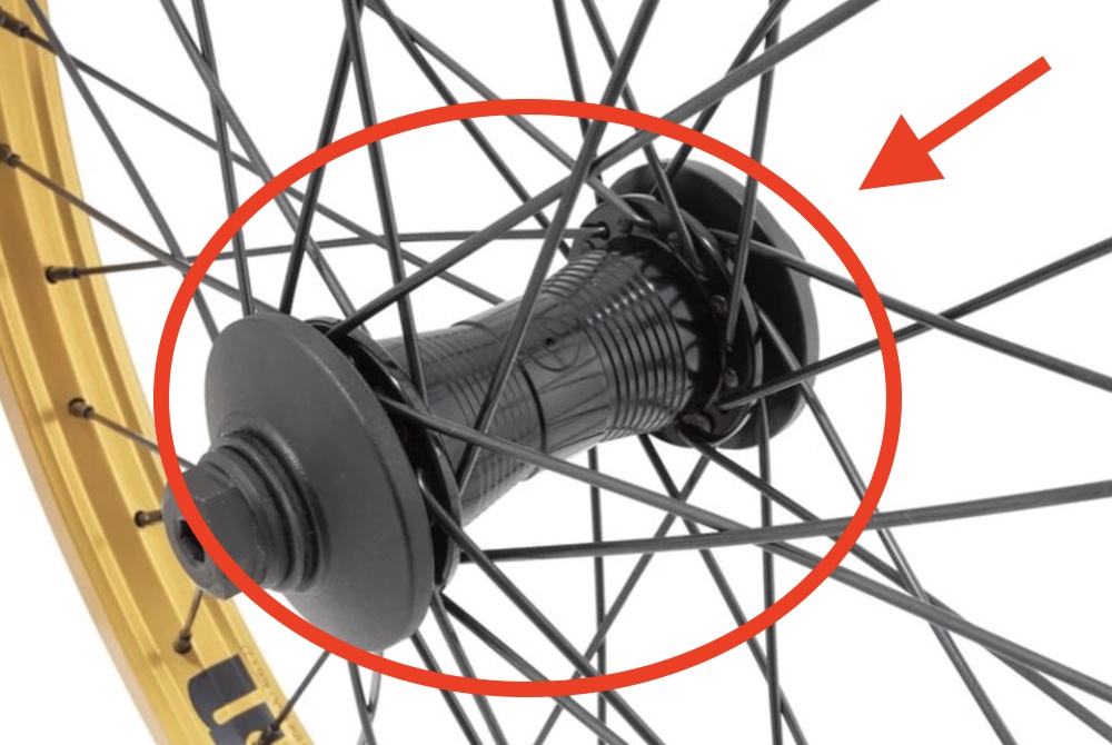 alienation illuminati front hub black