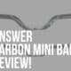answer carbon mini handlebar review