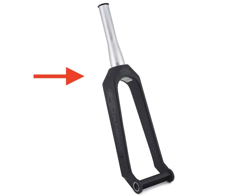 answer dagger carbon bmx race fork