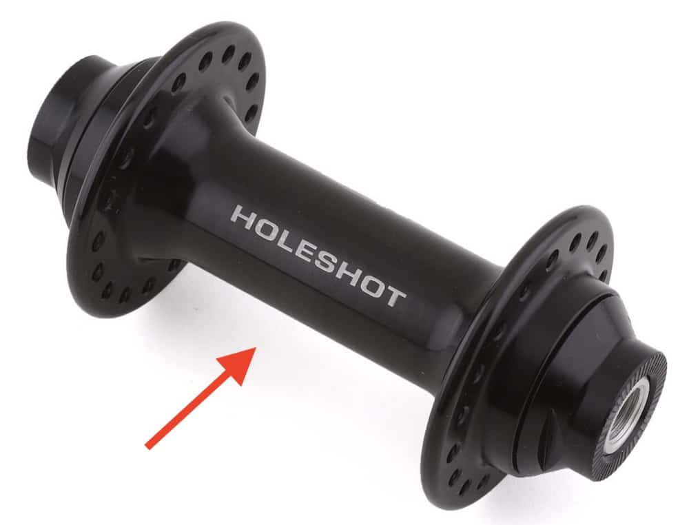 answer holeshot pro front hub