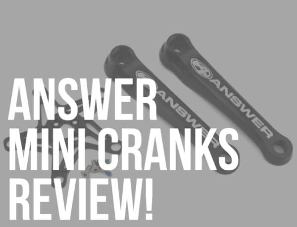 answer mini bmx racing cranks review