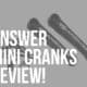 answer mini bmx racing cranks review