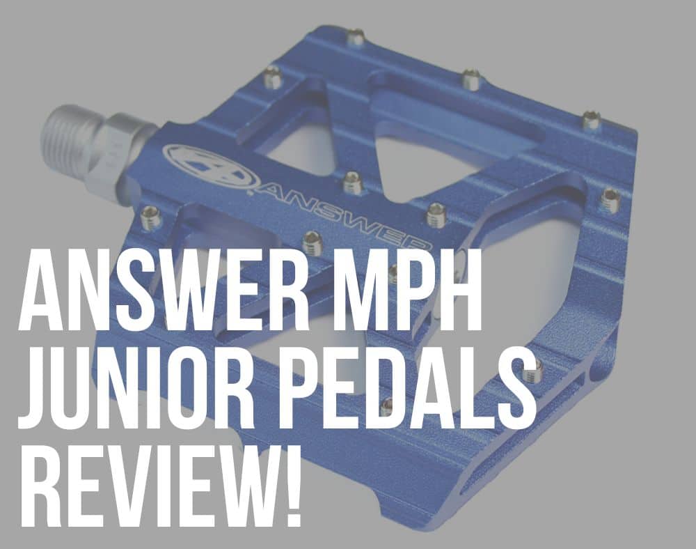 answer mph junior bmx racing pedals review