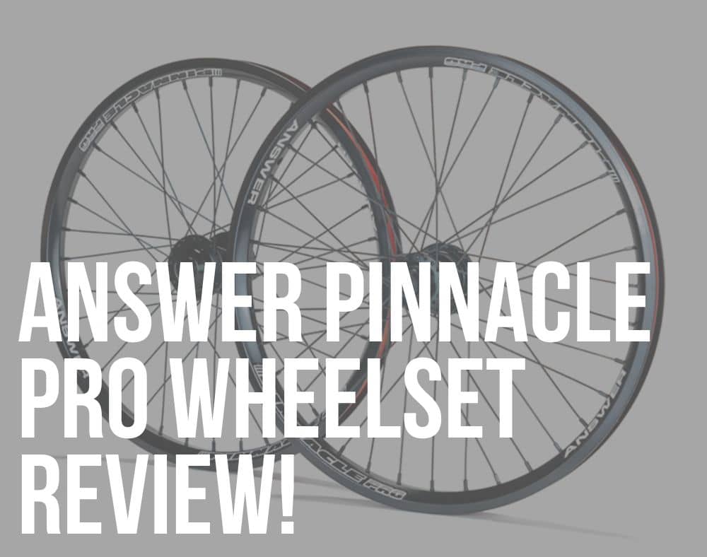 answer pinnacle pro wheelset review