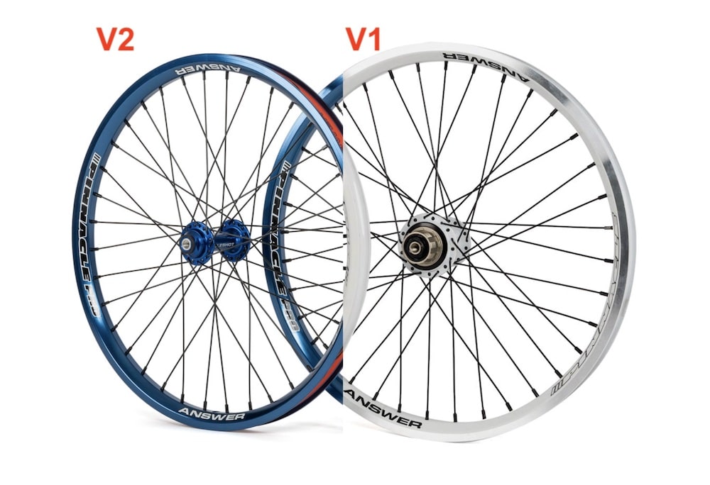 answr pinnacle pro wheelset v2 vs v1