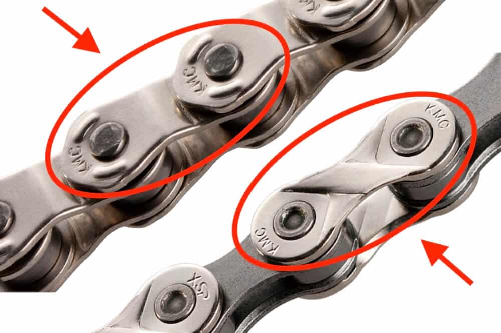 are half link bmx race chains stronger than full link chains