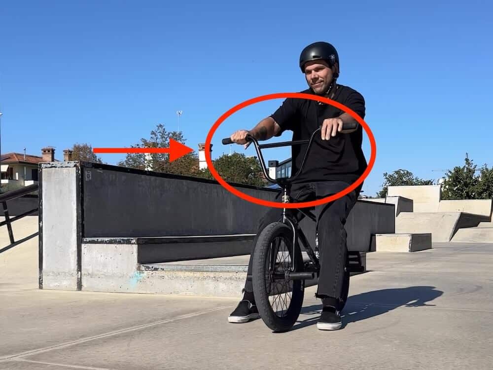 benefit of taller bmx bars