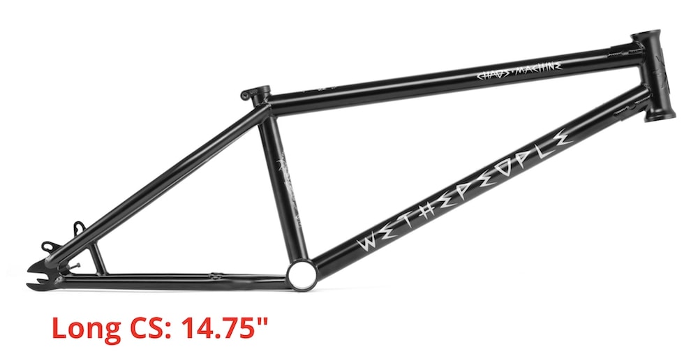 benefits of long bmx bike chainstay