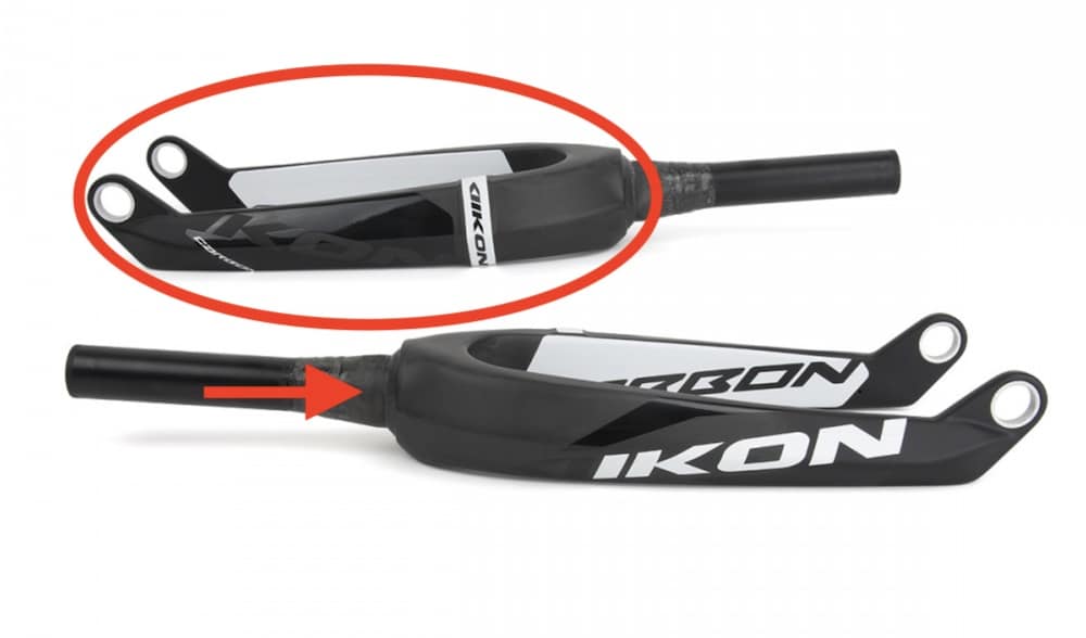 best ikon pro carbon fork features
