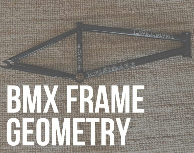 BMX Frame Geometry (Explained!) The BMX Dude