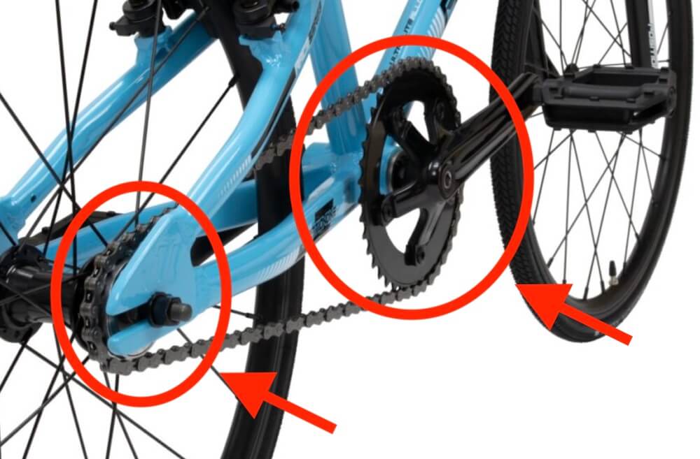 bmx junior race bike ideal gear ratio