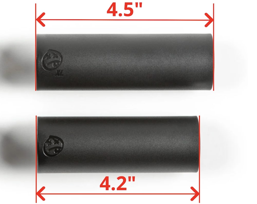 bmx peg length