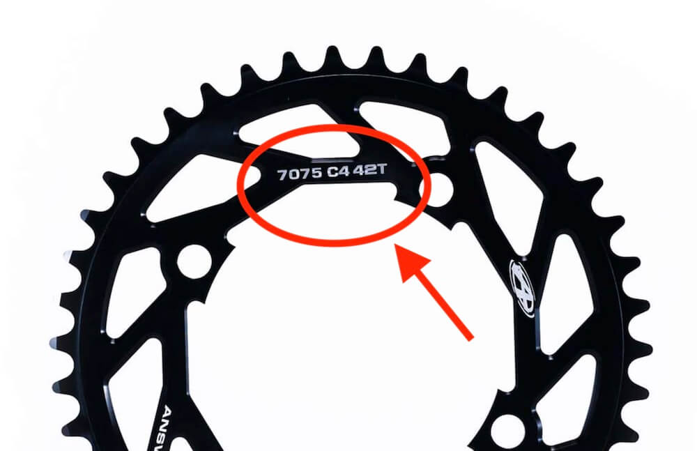 bmx race chainring material
