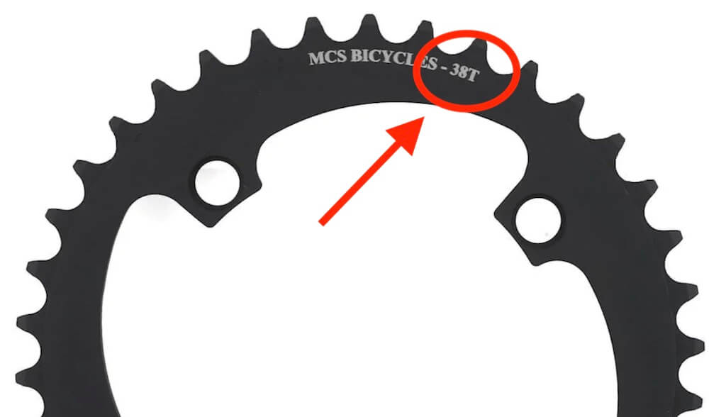 bmx race chainring tooth count
