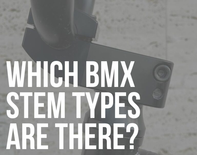 What Are The Different BMX Stem Types? The BMX Dude