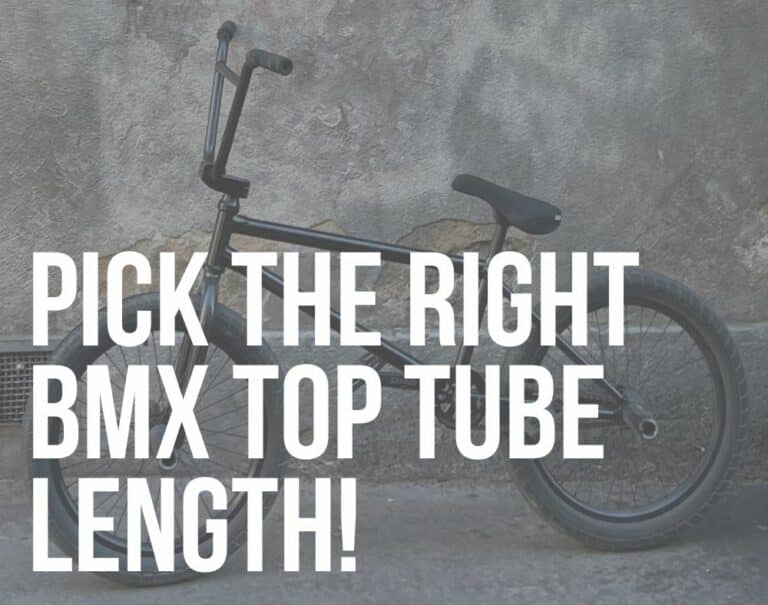 BMX Top Tube Length Pick The Right Frame Size The BMX Dude