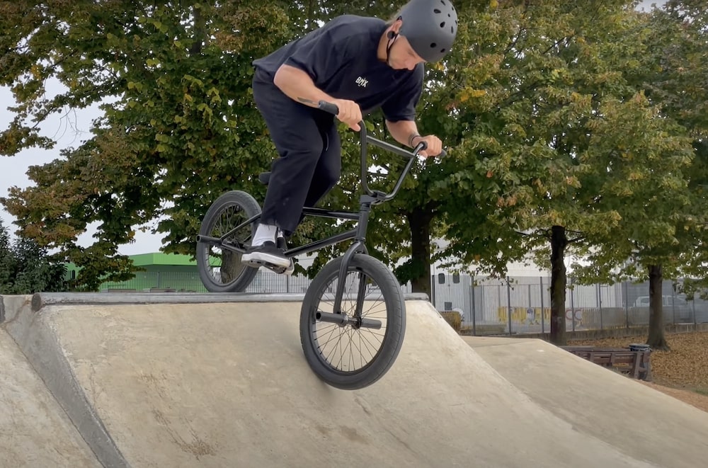 bmx trick disaster