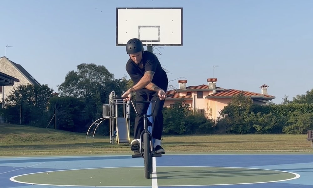 bmx trick x up ride
