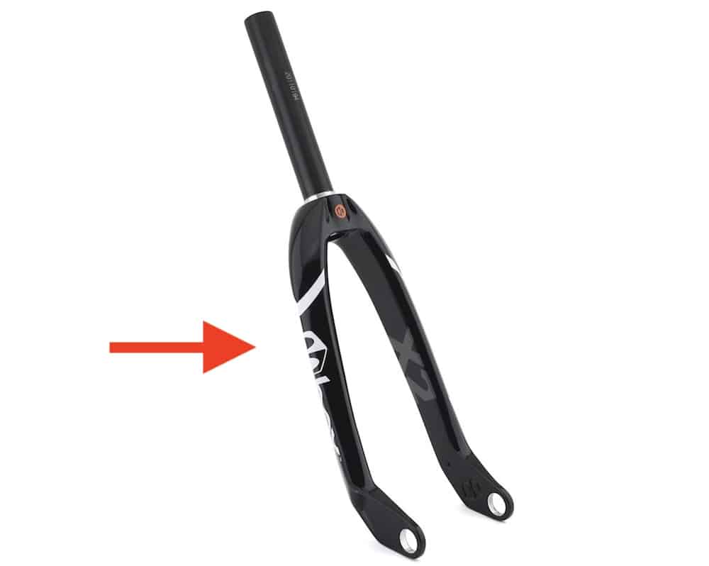 box one x2 pro carbon bmx fork
