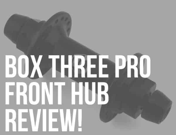 box three pro bmx racing front hub review