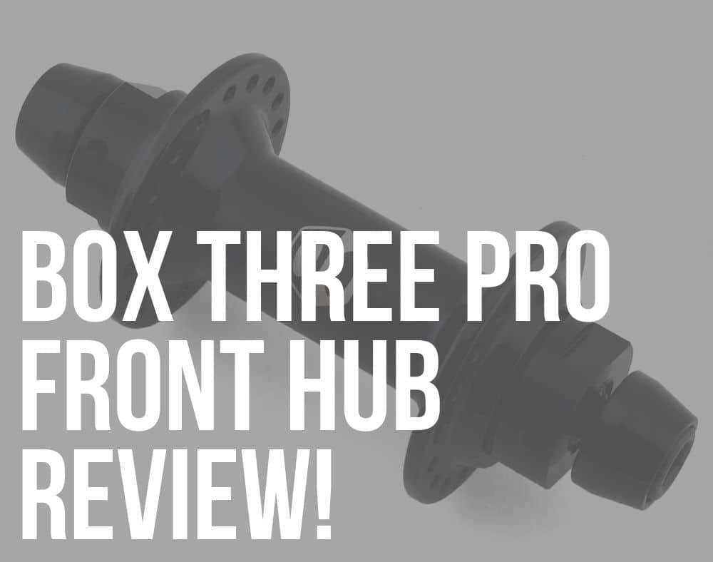 box three pro bmx racing front hub review
