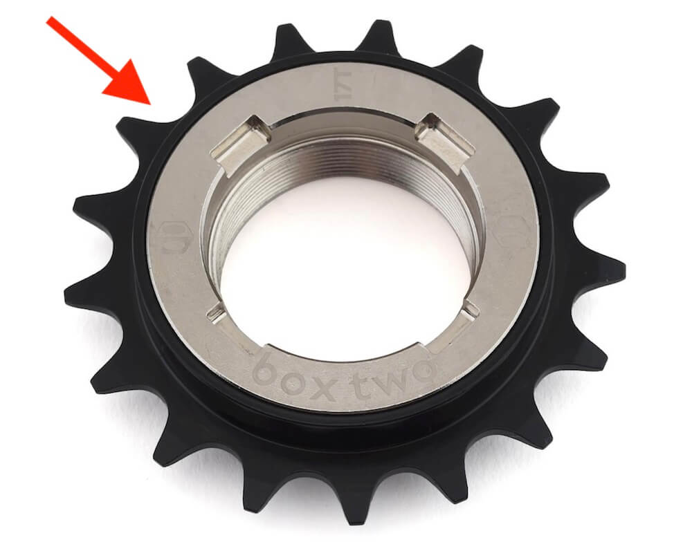 box two 108 point freewheel