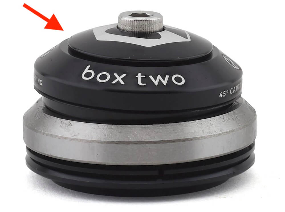 box two tapered integrated headset