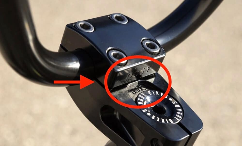 broc raiford signature parts on his sunday brakeless bmx complete bike