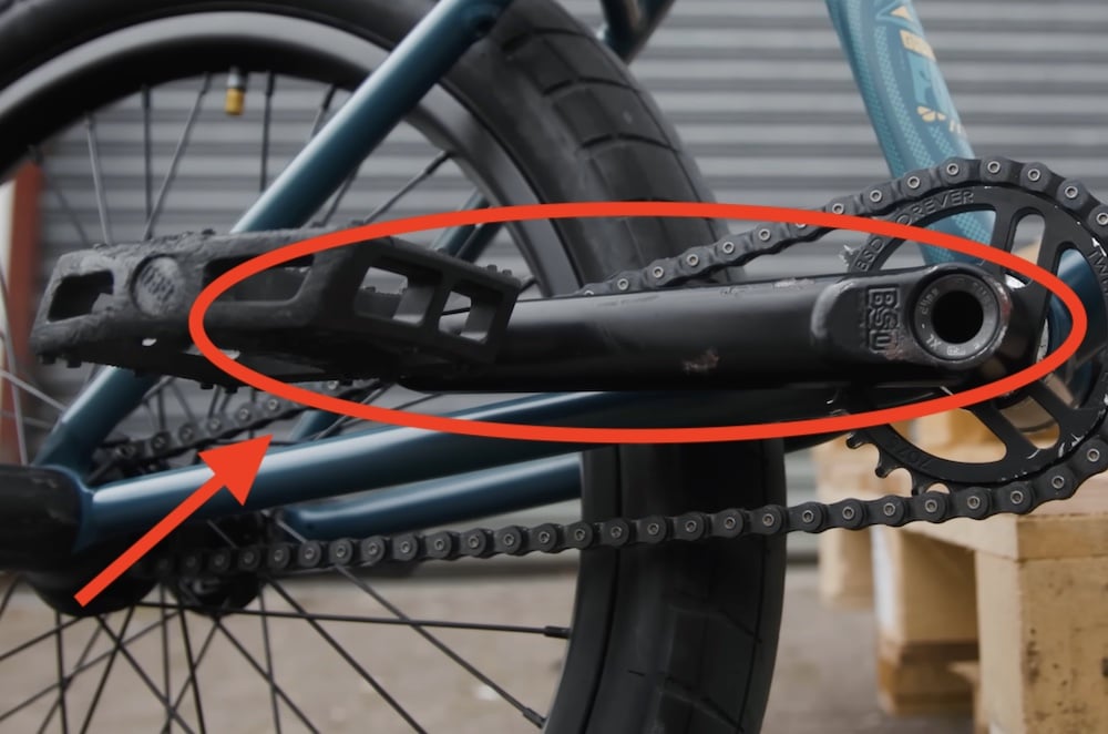 bsd substance xl bmx cranks test
