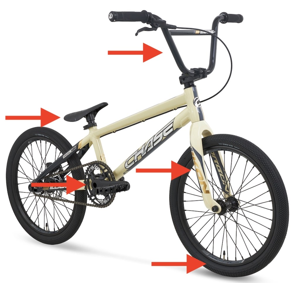 chase edge pro bmx specs weight price