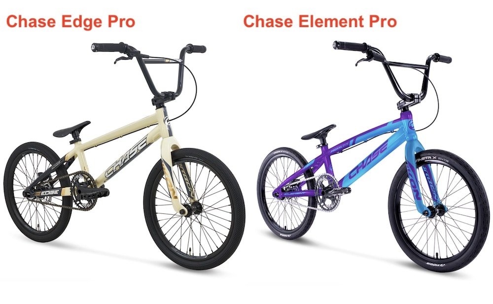 chase edge pro vs chase element pro bikes