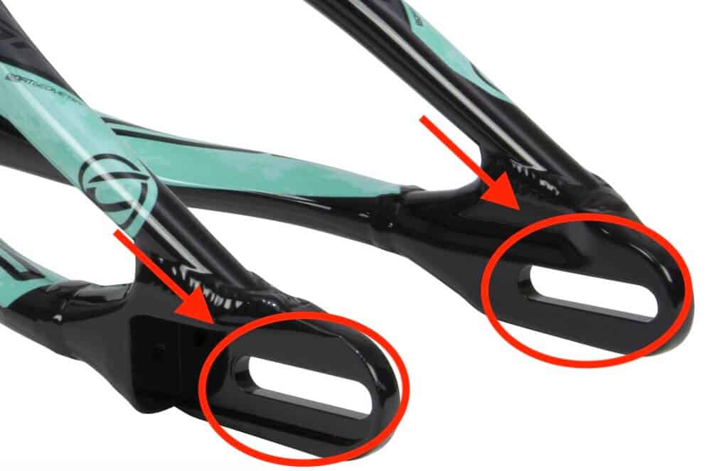 chase rsp bmx race frame enclosed dropouts
