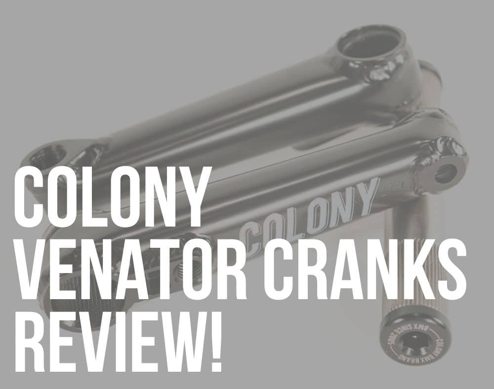 colony venator cranks review