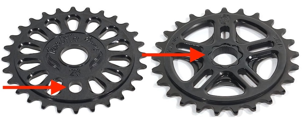 conclusion is bolt or spline drive sprocket better