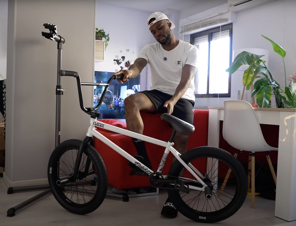 courage adams 2025 bmx setup