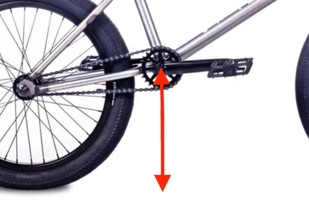 cult control bmx bottom bracket height