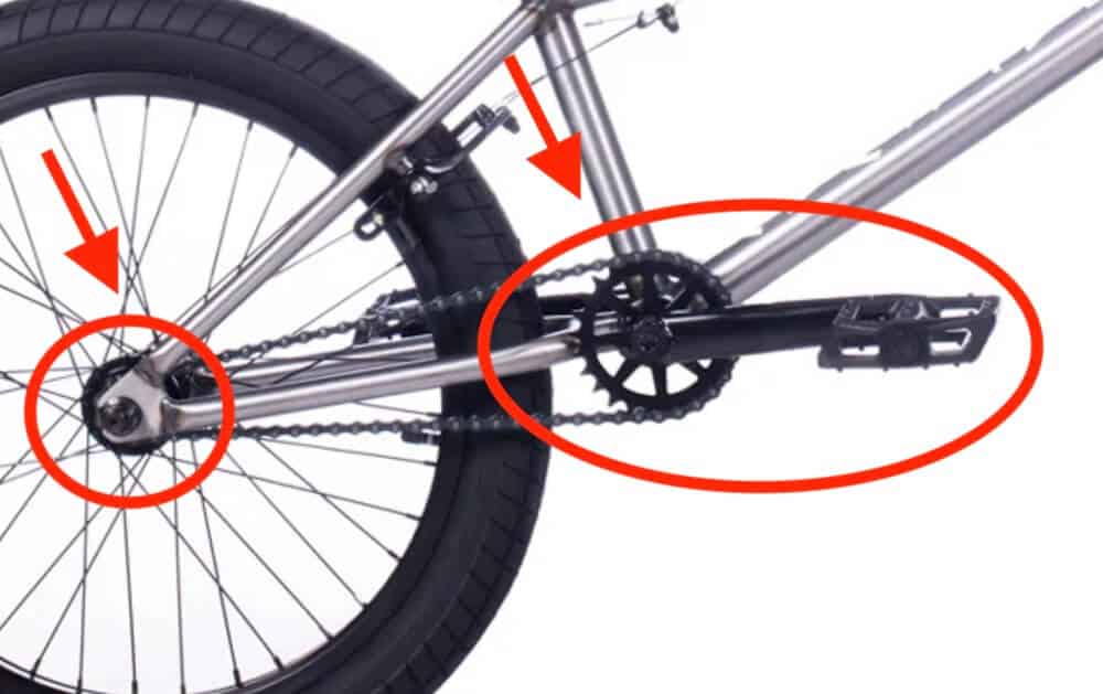 cult gateway bmx bike cranks sprocket drivetrain