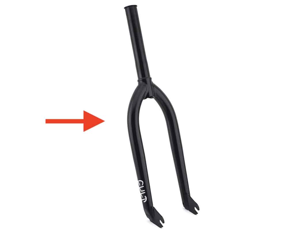 cult race chromoly race fork